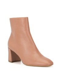 Розовые кожаные ботильоны от Mansur Gavriel