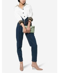 Розовые кожаные ботильоны от Gianvito Rossi