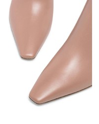 Розовые кожаные ботильоны от Gianvito Rossi