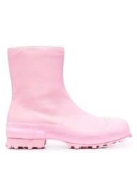 Мужские розовые кожаные ботинки челси от CamperLab