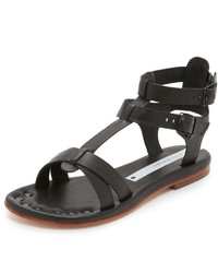 Розовые кожаные гладиаторы от Matt Bernson