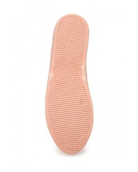 Женские розовые кожаные кеды от Sweet Shoes