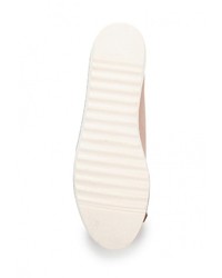 Женские розовые кожаные лоферы от Ideal