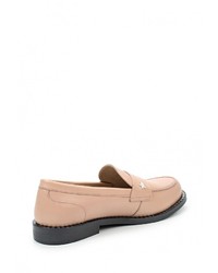 Женские розовые кожаные лоферы от Tommy Hilfiger