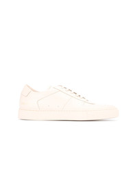 Мужские розовые кожаные низкие кеды от Common Projects