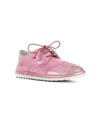 Женские розовые кожаные оксфорды от Marsèll