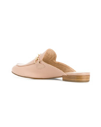 Розовые кожаные сабо от Högl
