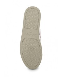 Женские розовые кожаные слипоны от Lola Cruz