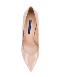Розовые кожаные туфли от Stuart Weitzman