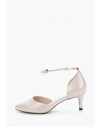 Розовые кожаные туфли от Berkonty