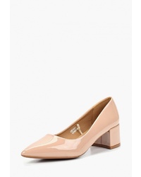 Розовые кожаные туфли от Catisa