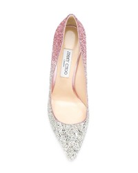 Розовые кожаные туфли от Jimmy Choo