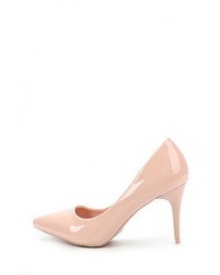 Розовые кожаные туфли от Exquily