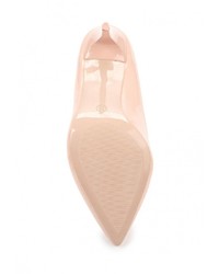 Розовые кожаные туфли от Exquily