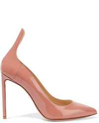 Розовые кожаные туфли от Francesco Russo
