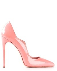 Розовые кожаные туфли от Gianmarco Lorenzi