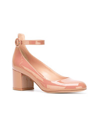 Розовые кожаные туфли от Gianvito Rossi