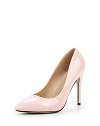 Розовые кожаные туфли от Ideal