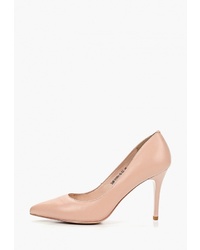 Розовые кожаные туфли от Madella