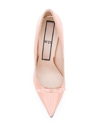 Розовые кожаные туфли от N°21