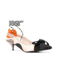 Розовые кожаные туфли от N°21