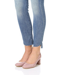 Розовые кожаные туфли от Kate Spade