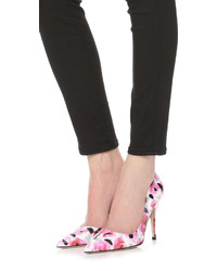 Розовые кожаные туфли от Kate Spade