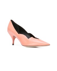 Розовые кожаные туфли от Nina Ricci