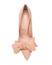 Розовые кожаные туфли от RED Valentino