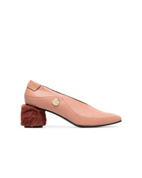 Розовые кожаные туфли от Reike Nen