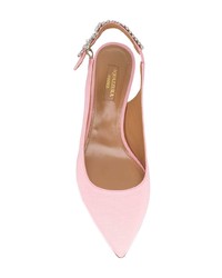 Розовые кожаные туфли от Aquazzura