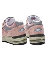 Мужские розовые кроссовки от New Balance