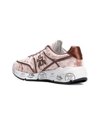 Женские розовые кроссовки от Premiata