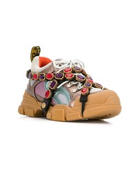 Женские розовые кроссовки от Gucci