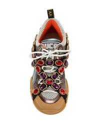 Женские розовые кроссовки от Gucci