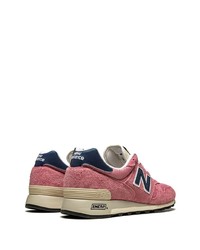 Мужские розовые кроссовки от New Balance