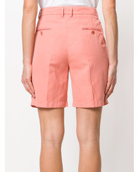 Женские розовые льняные шорты от Aspesi