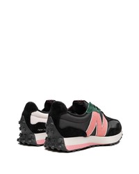 Мужские розовые низкие кеды от New Balance