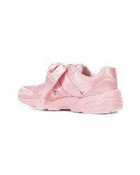 Женские розовые низкие кеды от Fenty X Puma