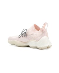 Мужские розовые низкие кеды от Reebok