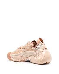 Мужские розовые низкие кеды от Lanvin