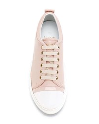 Женские розовые низкие кеды от Lanvin