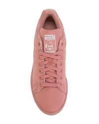 Женские розовые низкие кеды от adidas