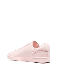 Мужские розовые низкие кеды от Raf Simons