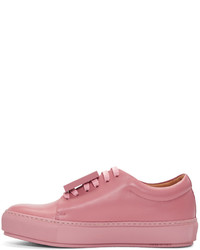 Женские розовые низкие кеды от Acne Studios
