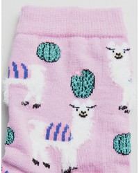 Женские розовые носки от Asos