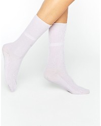 Женские розовые носки от Johnstons of Elgin