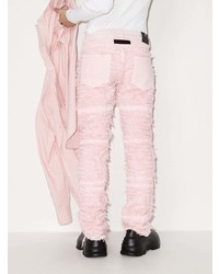 Мужские розовые рваные джинсы от 1017 Alyx 9Sm