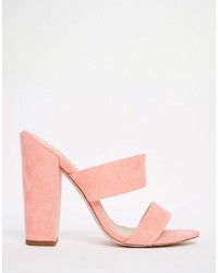 Розовые сабо от Asos