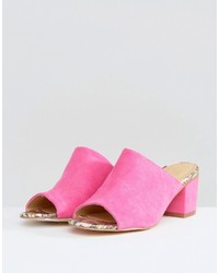 Розовые сабо от Oasis